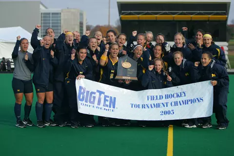 Michigan Field Hockey's 50th Season - Big Ten Championship 2005