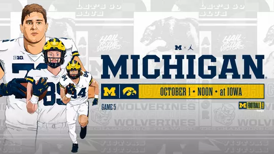 Michigan Monday: Game 5 at Iowa