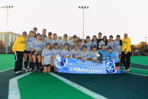 Michigan Field Hockey's 50th Season - Big Ten Championship 2010