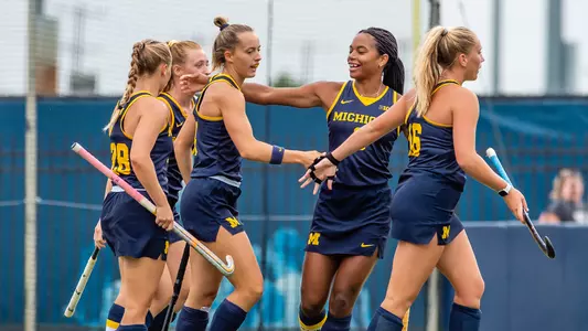 Michigan Goal Celebration