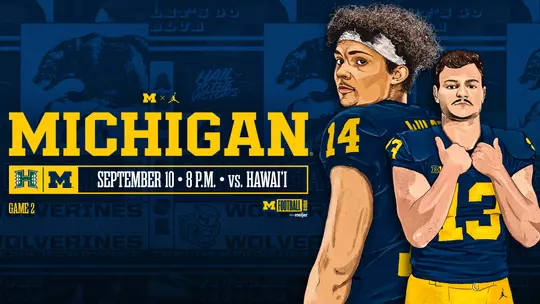 Michigan Monday: Game 2 vs. Hawai'i