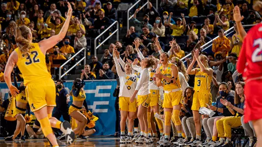 Women's Basketball Team Celebration