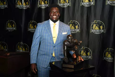 Olusegun Oluwatimi - Rimington Trophy Presentation