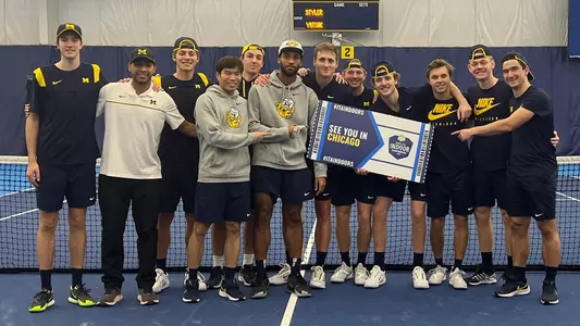 Men's Tennis 2023 ITA Kick-Off Team Photo