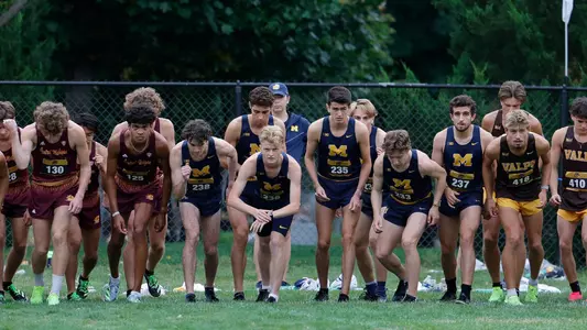 Men's Cross Country At The Start