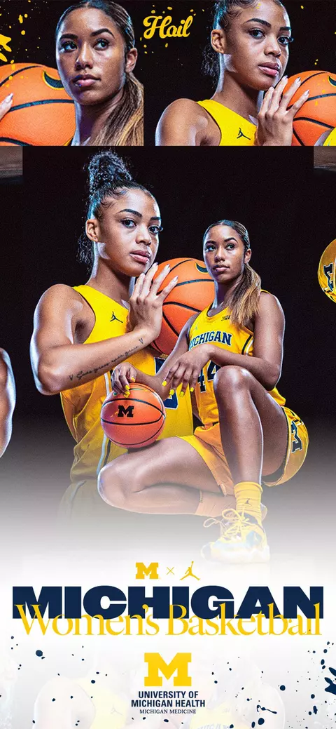 2023-24 Winter Wallpapers - Women's Basketball (iPhone)