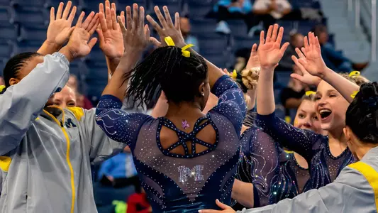 Women's Gymnastics High Fives