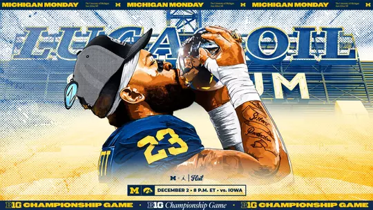 Michigan Monday Graphic: 2023 Big Ten Championship