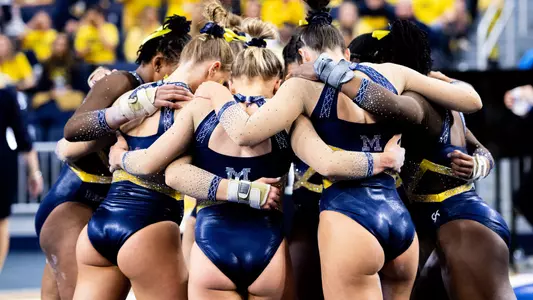 Women's Gymnastics Huddle Generic