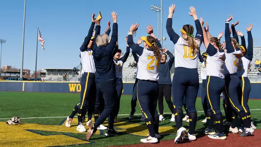Softball Team Huddle