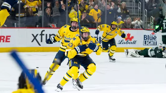 Luke Hughes Goal Celebration Overtime