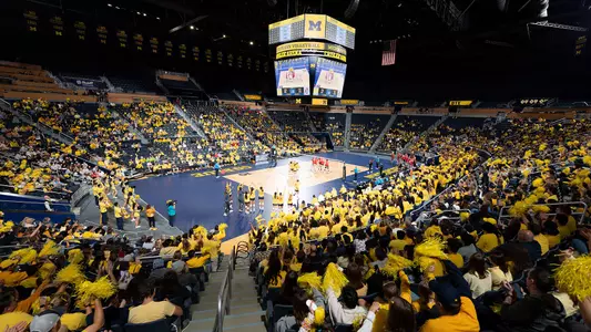 Crisler Volleyball