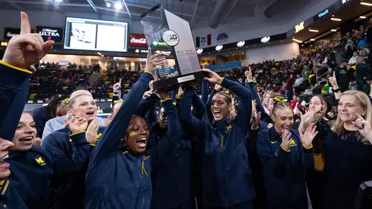 Women's Gymnastics 2023 Big Ten Championship Celebration