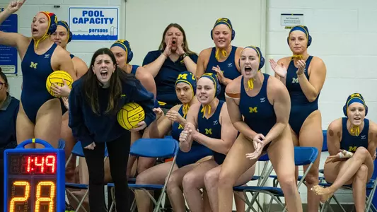 Water Polo Team Cheering