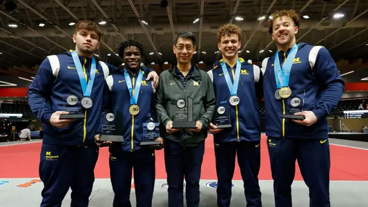 (L-R) Evgeny Siminiuc, Fred Richard, Yuan Xiao, Landen Blixt, Adam Wooten