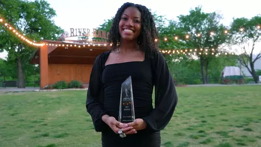 Sierra Brooks AAI Award Winner (U-M Athletics Communications)