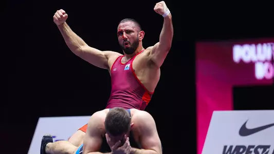 Myles Amine (United World Wrestling/Kostadin Andonov)