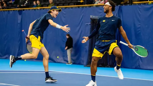 Gavin Young, left, and Andrew Fenty