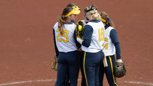 Softball Mound Meeting