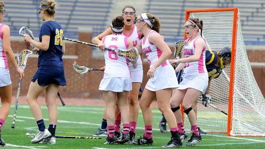 Women's lacrosse win vs. Cal