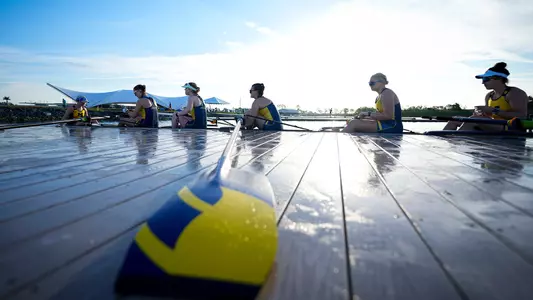 Rowing Pre-Race Eight Boat