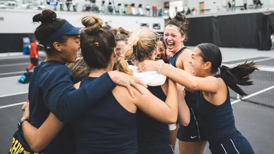 Women's Tennis Big Ten Tournament Celebration