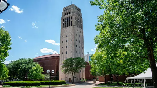 General U-M Bell Tower (U-M Athletic Communications)