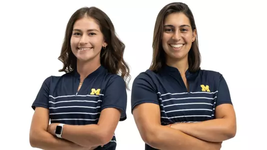 Hailey Borja (left) and Mikaela Schulz