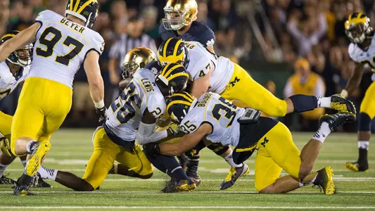 Football Defense at Notre Dame