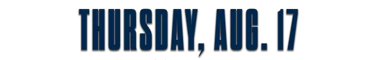 Women's Basketball Travel Blog Date Strip: Aug. 17