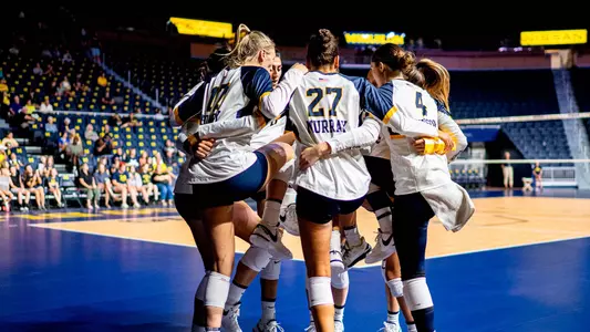 Volleyball Group Huddle