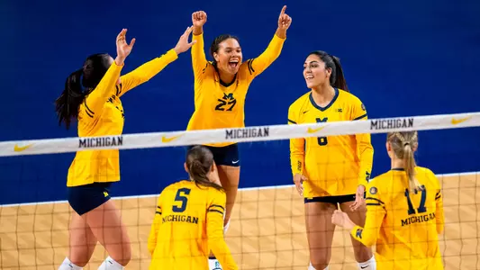 Volleyball Team Cdelebration