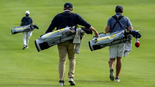 Men's Golf Walking the Course