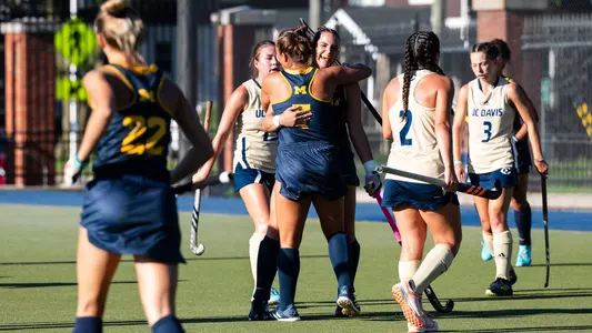 Field Hockey Goal Celebration