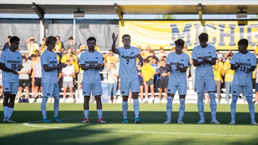 Men's soccer 2023 starting lineup