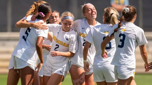 Women's Soccer Team Celebration