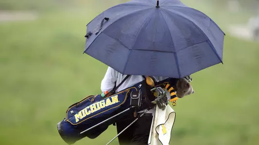 Women's Golf Rain Delay