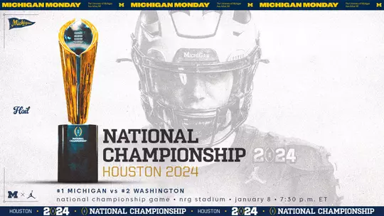 Michigan Monday vs. Washington CFP