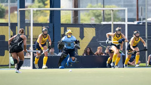 Michigan Field Hockey Corner Defense