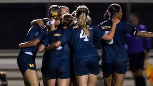Women's Soccer Huddle