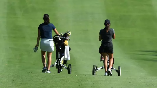 Women's Golf Walking the Fairway