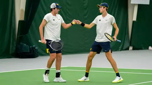 Gavin Young (left) and Benjamin Kittay (ITA)