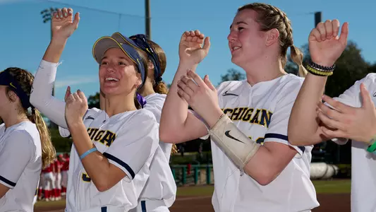 Ella McVey, left, and Lauren Derkowski