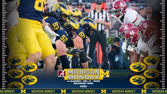 Michigan Monday vs. Alabama