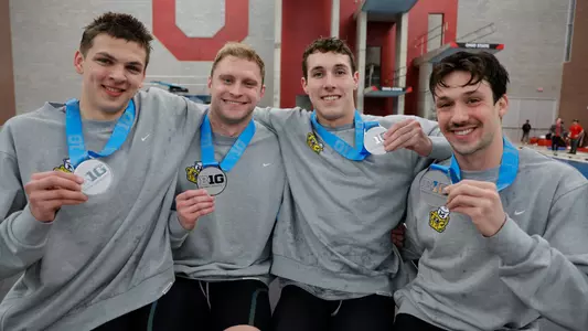 L-R: Jack Wilkening, Bence Szabados, Tyler Ray and Gal Groumi