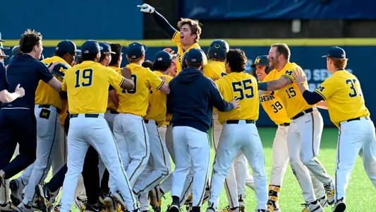 Baseball Walk-Off Celebration