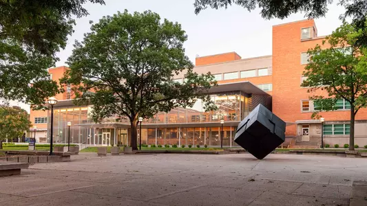 The Cube and LSA Building