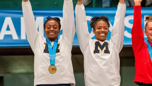 Gabby Wilson, left, and Sierra Brooks