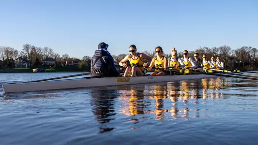 Rowing Eight Boat Prerace