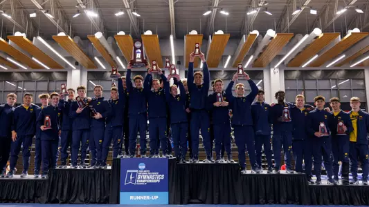 Men's Gymnastics NCAA Podium